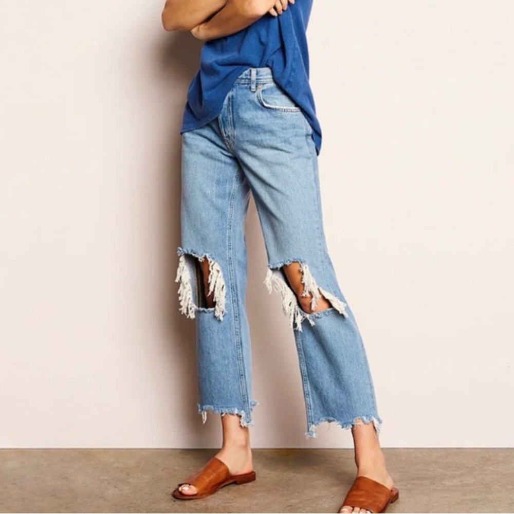 NWOT We the Free Maggie Midrise Jeans in Aged to Perfection